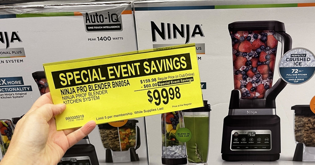 Sam’s Club November Savings Event Ends Tonight | Save on Ninja Appliances, Disney Toys, Nugget Ice Maker & More