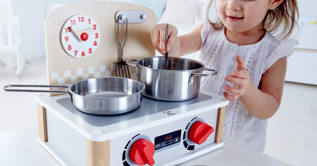Kids 2-in-1 Tabletop Kitchen & Grill Set w/ Accessories Just $26.99 Shipped on Amazon (Regularly $45)