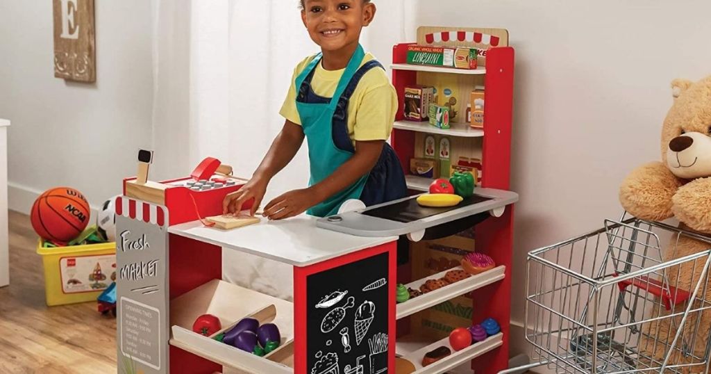 Pretend Play Grocery Store w/ 40 Accessories Only $99.99 Shipped (Regularly $200)