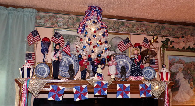 Summer Patriotic "Mantel", 2020