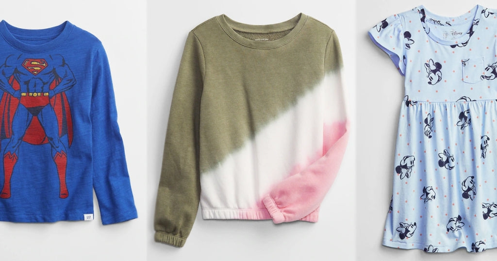 Up to 85% Off GAP Factory Clothing for the Family | Tops from $2.98, Pajamas from $4.98 & More