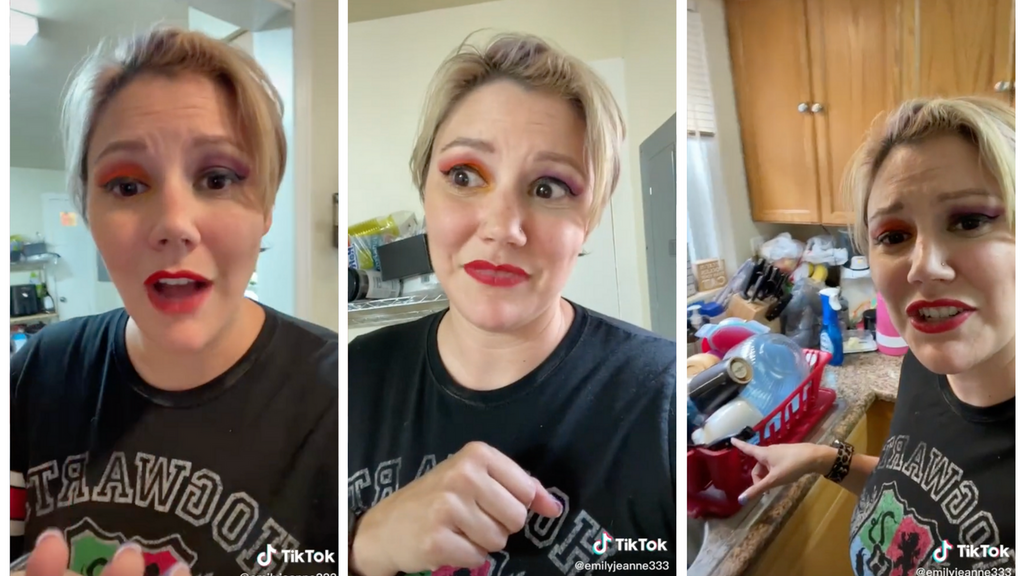 Mom normalizes messes + chaos for stay-at-home moms in emotional TikTok