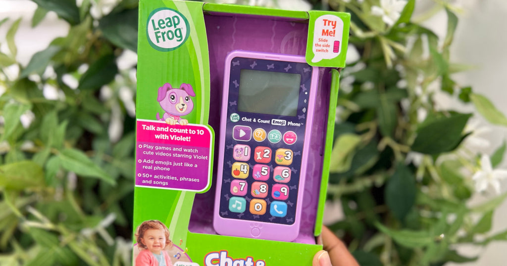 LeapFrog Chat & Count Emoji Phone Just $8 on Amazon or Target.com (Regularly $16)
