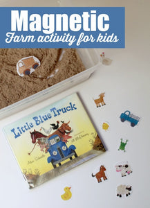 Little Blue Truck Magnetic Farm Activity for Kids
