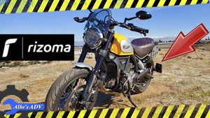 Rizoma side plate holder install on a Ducati Scrambler by Albe's Adv (2 months ago)