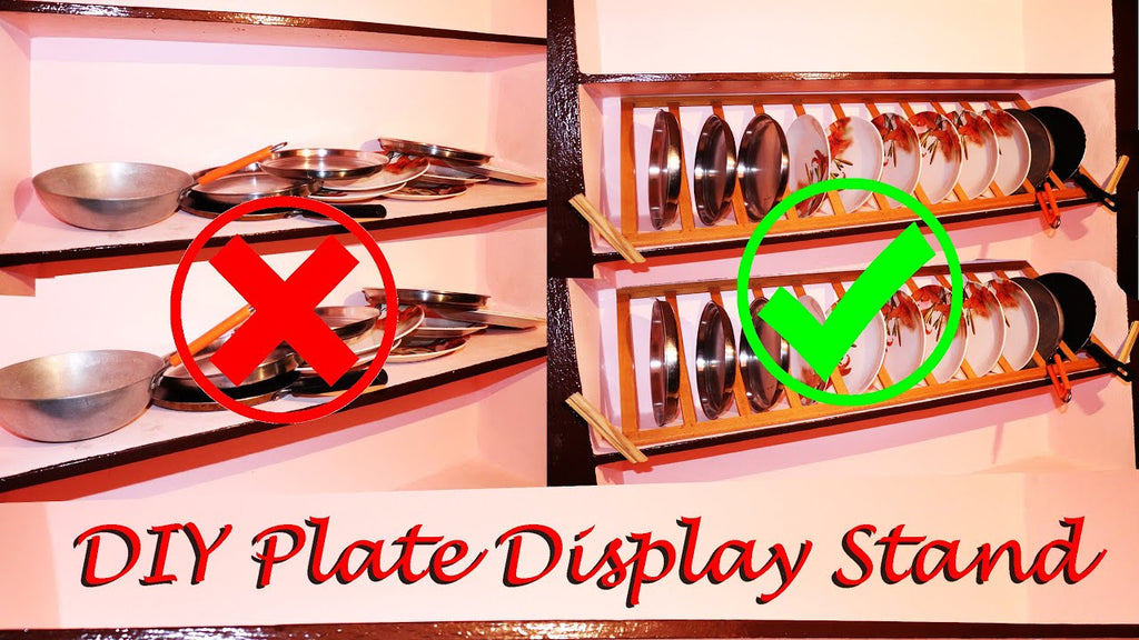 How to Make Plate Stand at Home by Effective Life Hacks (12 months ago)