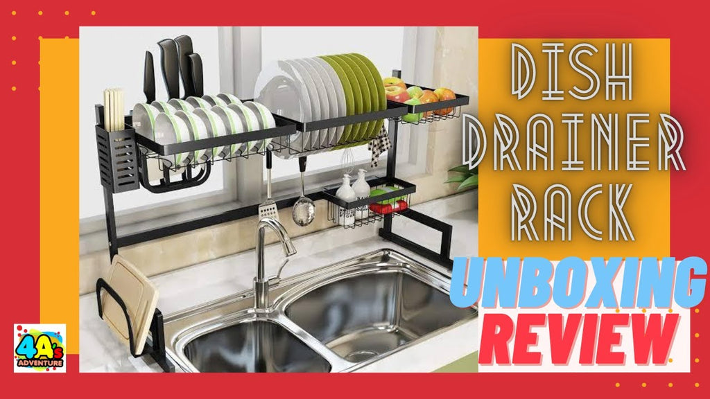 DISH RACK | Unboxing & Review | Dish Drainer Rack | #4AsHome by 4A's Adventure (8 months ago)