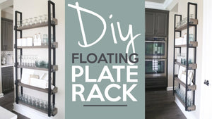 DIY Floating Plate Rack | Shanty2chic by Shanty2Chic (4 years ago)