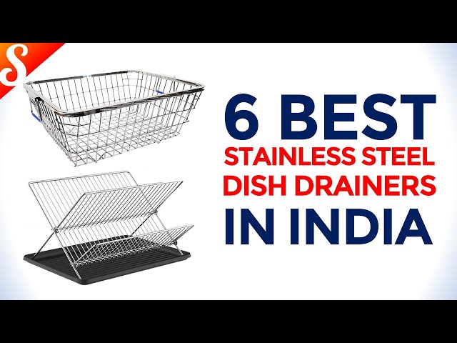 SteelKitchenware #DishDrainers List of Best Selling & Trending Stainless Steel Dish Drainers in India with Price