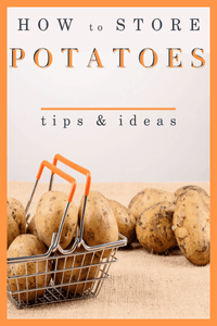 Knowing how to store potatoes is easy when you understand the key factors in proper storage