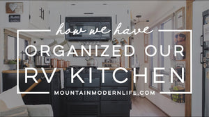 How we've Organized our Tiny RV Kitchen Get on the waiting list to be the first to know when our new eBook, The Nomad's Guide to Decorating, is released: ...