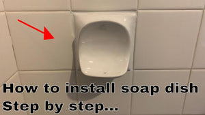 how to remove and install soap dish holder tile by Billshowto (1 year ago)