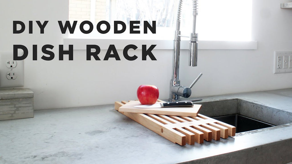 DIY Wooden Dish Rack by HomeMadeModern (5 years ago)