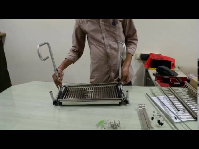 G0211IT0007 - This video will guide for the installation of Kitchen Double Shelf Multipurpose Dish Holder.