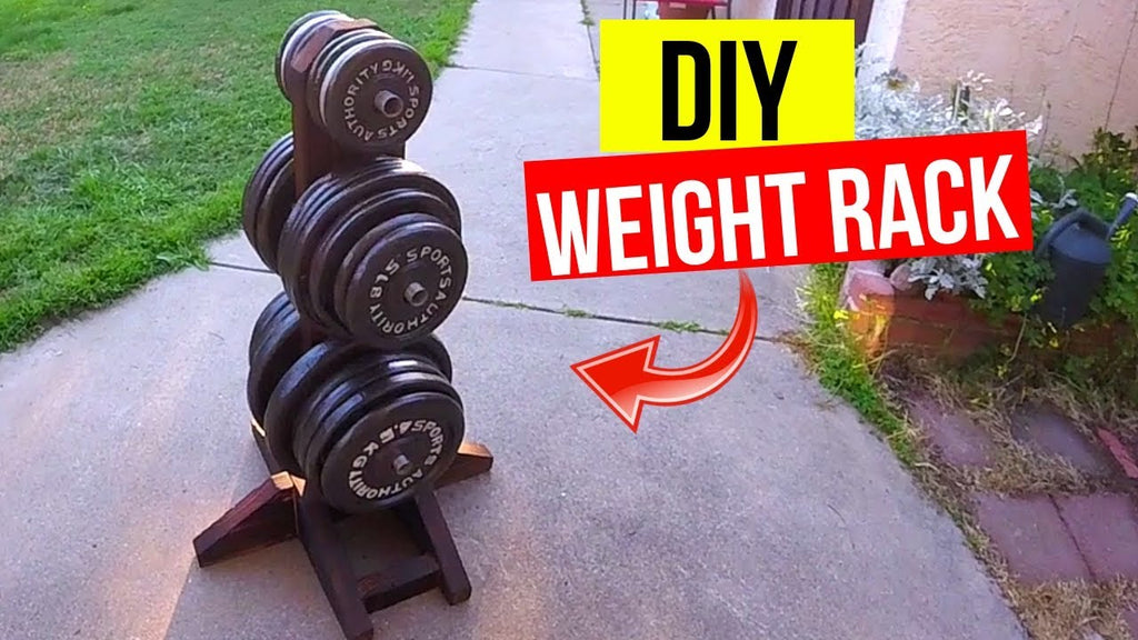 How To Build an Easy Weight Rack Tree