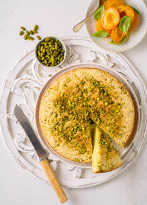 This rich, nutty, dreamily moist Parmesan Pistachio Cake is easy to make, can and should be made in advance, and travels well, making it perfect for brunch, potlucks, and picnics