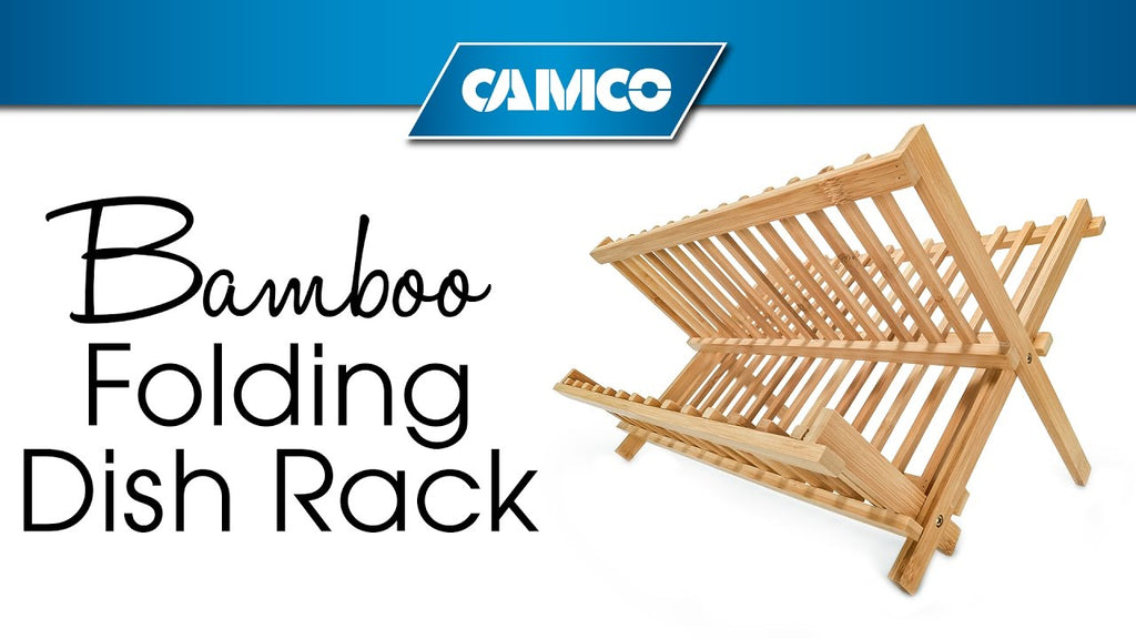 Bamboo Folding Dish Rack by Camco Manufacturing (4 years ago)