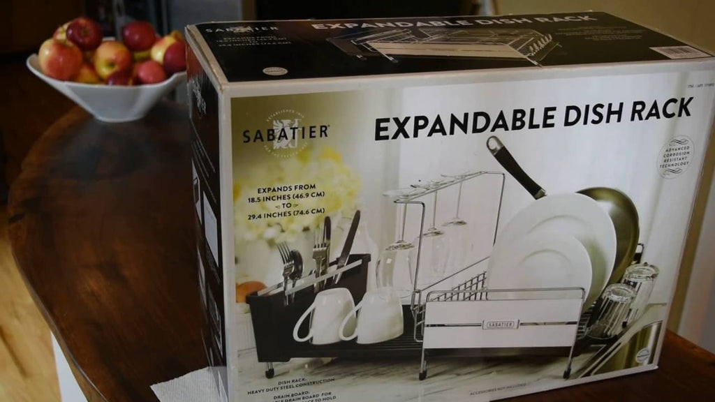 Sabatier expandable dish rack, best I found but not perfect by potpourritoday (4 years ago)