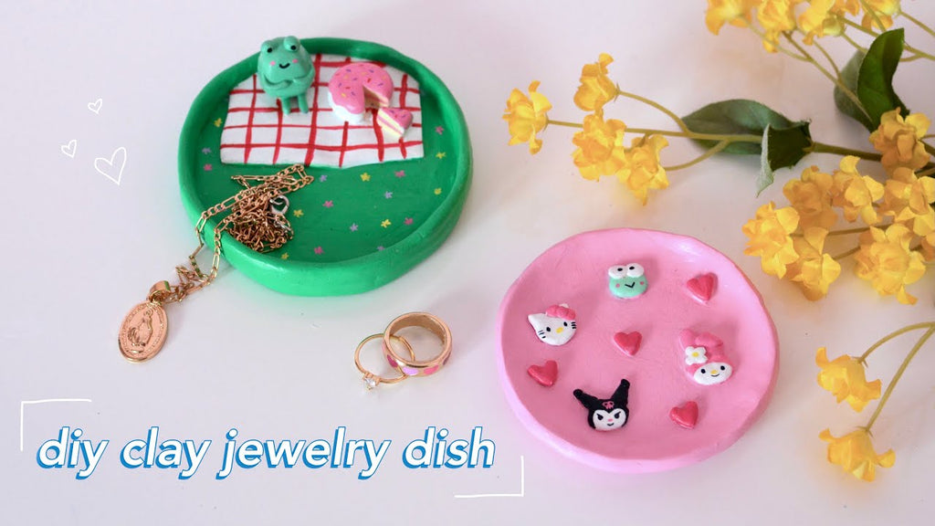 diy clay jewelry holder dish 3.0 // diy room decor by Christy Zhao (1 month ago)
