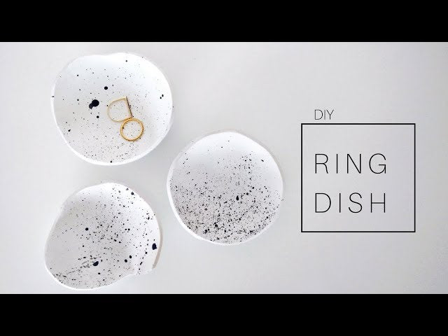 Try this minimal idea and make your own DIY Clay Ring Dish and store your jewelry! Like this video? Give it a thumbs up and leave a comment below!