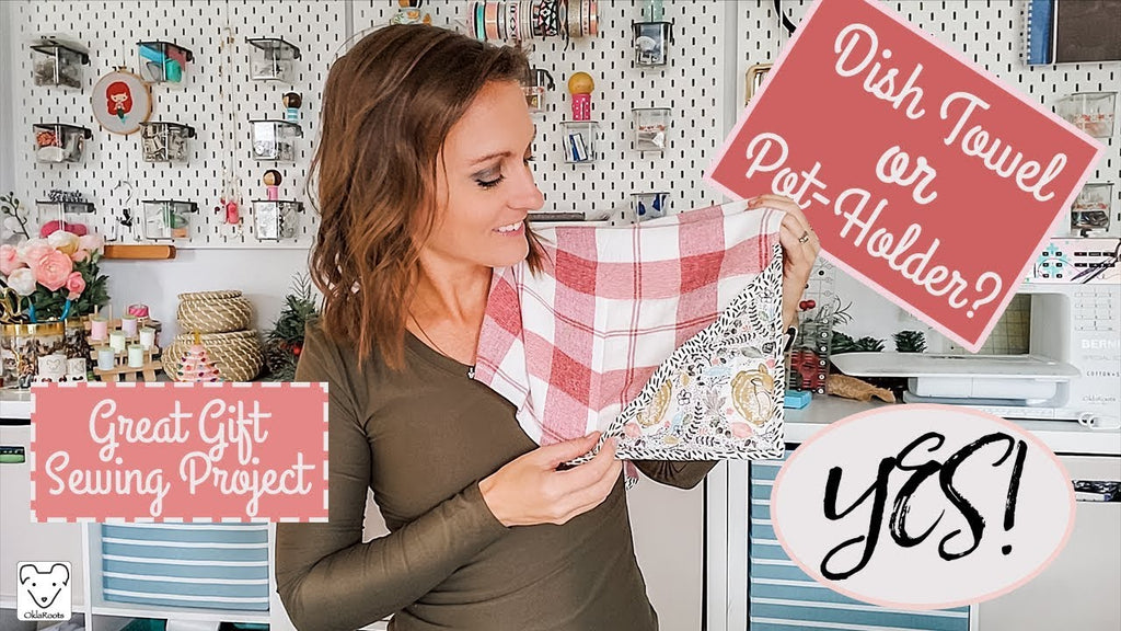 Dish Towel DIY Pot Holder = Perfect Hostess Gift! by Jess OklaRoots (1 year ago)