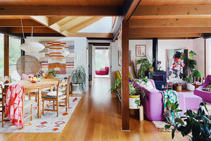 Up Among the Tree Canopies, a Family’s Melbourne Home Thrives on Playful Patterns