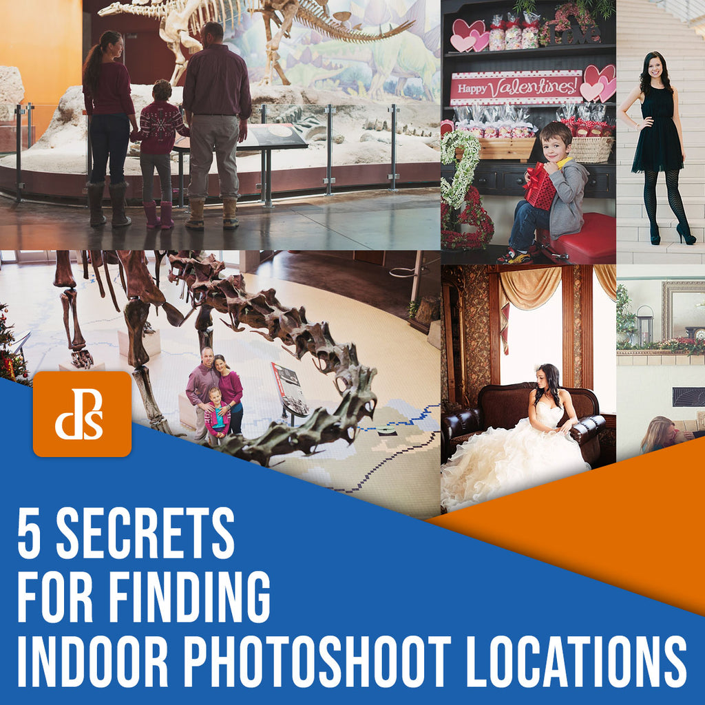 5 Secrets for Finding Great Indoor Photoshoot Locations