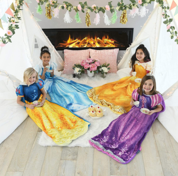 Wearable princess blankets