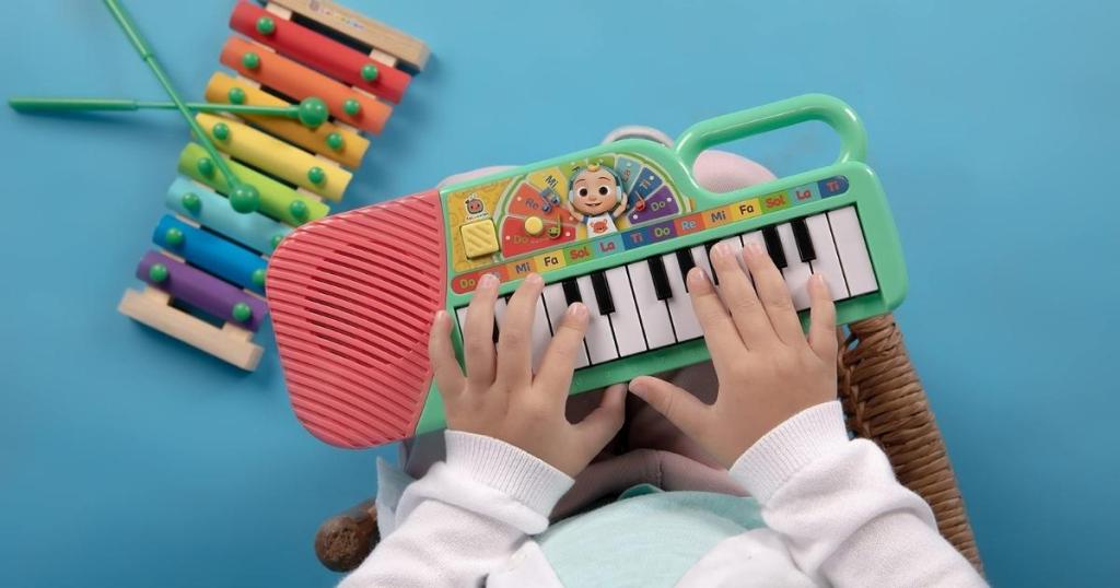 CoComelon Musical Keyboard Only $8.99 on Amazon or Target.com (Regularly $15)