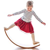 Gentle Monster 35 Inch Wooden Wobble Balance Board only $59.49