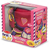 Melissa & Doug Pretty Purse Fill and Spill Soft Play Set Toddler Toy only $12.59