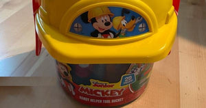 Disney Mickey Mouse 29-Piece Tool Bucket Set Only $6.99 on Target.com