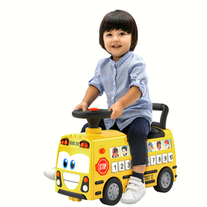 Kalee Ride On Musical School Bus w/ Underseat Storage Only $14.78! (Reg. $30)