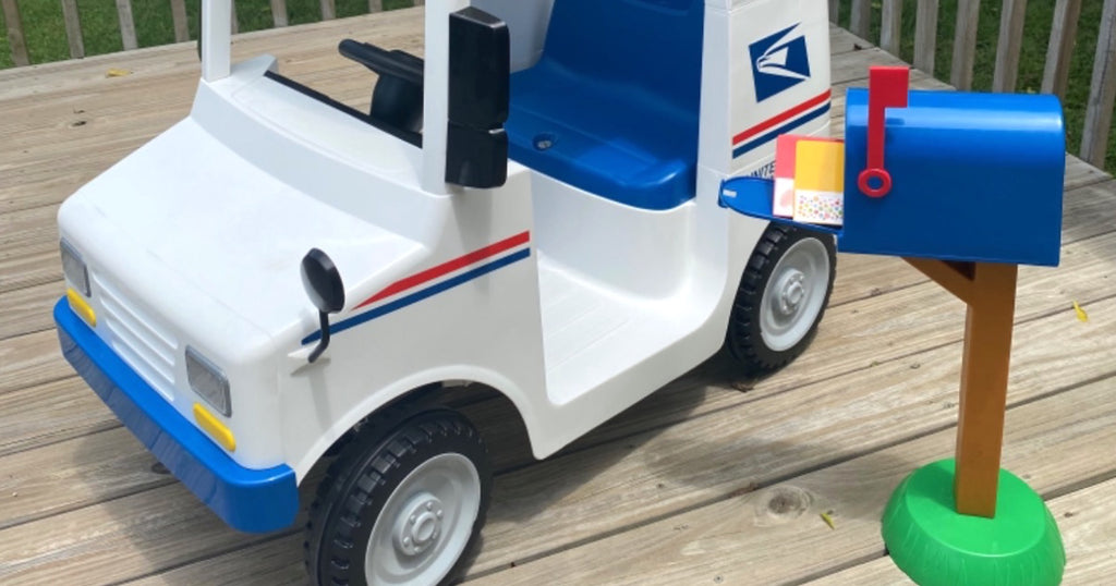 Score Up to $100 Off Kids Electric Ride On Toys on Amazon | USPS Mail Carrier, Disney Frozen Wrangler, & More