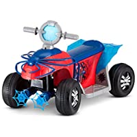 KidTrax Marvel’s Spider-Man Premium Toddler Quad 6-Volt Ride-On Toy only $49.98