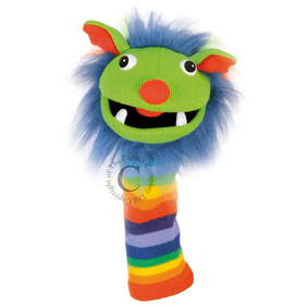 Knitted Puppet - Rainbow
