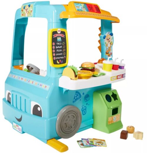 Walmart has the Fisher-Price Laugh and Learn Servin’ Up Fun Food Truck Just $41.99 (was $69)!!