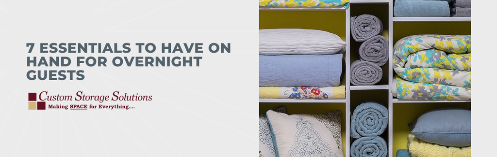 7 Essentials to Have on Hand for Overnight Guests