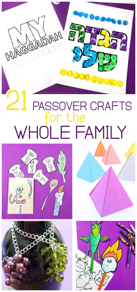 Passover Crafts for Toddler Through Adult