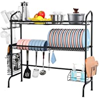 Weluvfit 2 Tier Large Stainless Steel Non-slip Dish Rack only $41.99