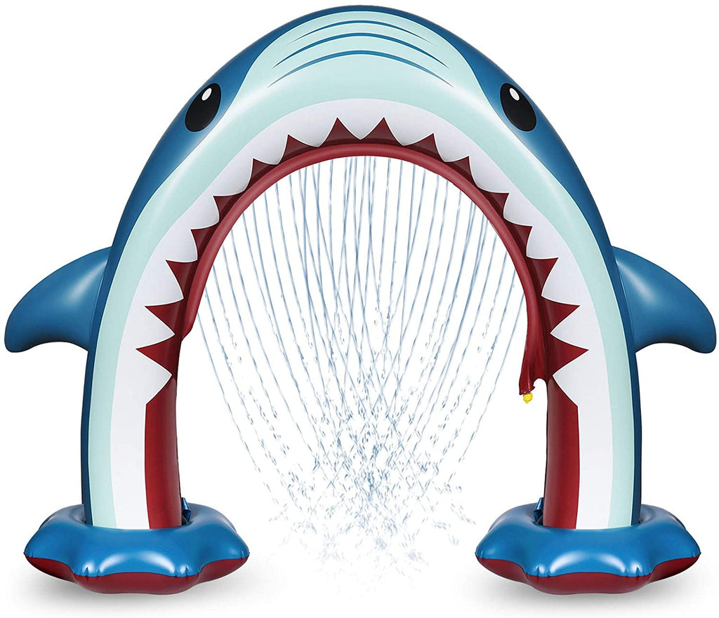 Giant shark sprinkler