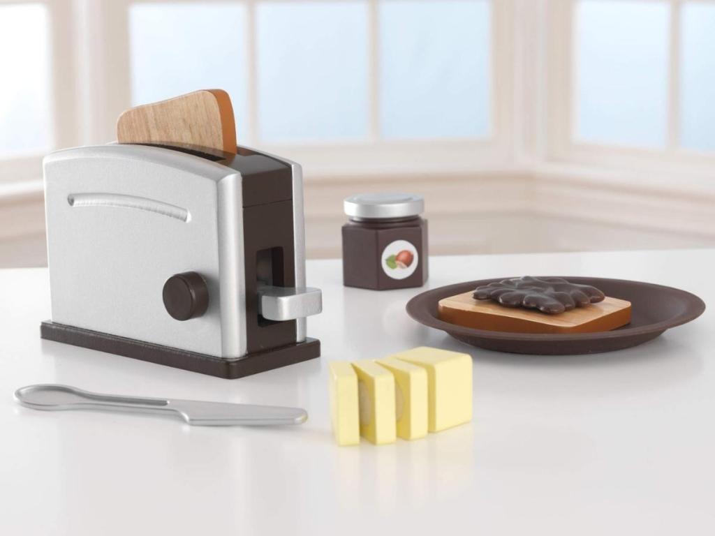 KidKraft Espresso Toaster Play Set Just $12 on Amazon (Regularly $23)