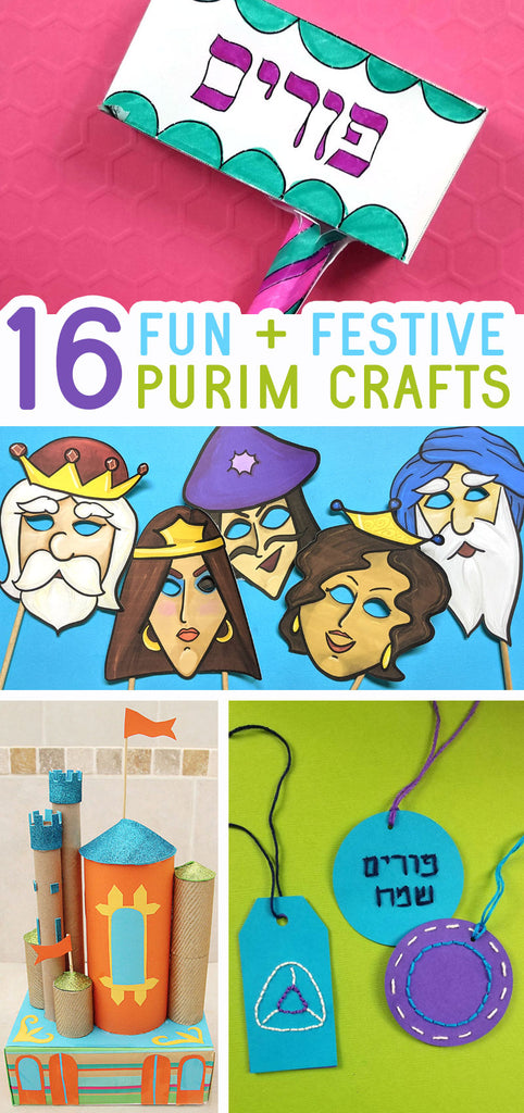 Purim Crafts – 16 Ideas for Toddler through Adults