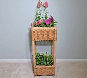 Archaikomely Wicker Plant Stand