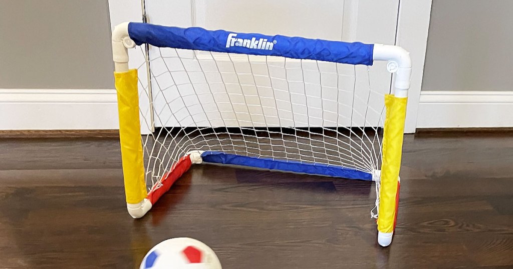 Franklin Kids Mini Soccer Set Just $11.99 on Amazon (Regularly $20) | Includes Net, Ball & Pump