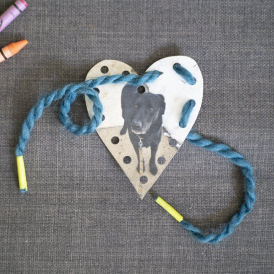 DIY Photo Lacing Toy