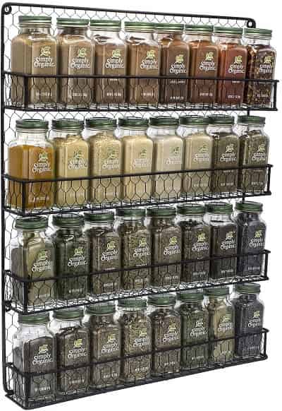 10 Best Wall Mount Spice Rack Review