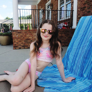 Packing A Boden Swimsuit. Beautycounter Sunscreen and Much More in My Pool Bag