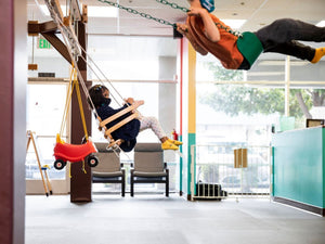 Indoor Playspace in Alameda: Swings and Wings