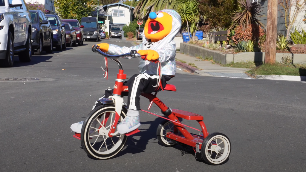A Muppet on a Tricycle